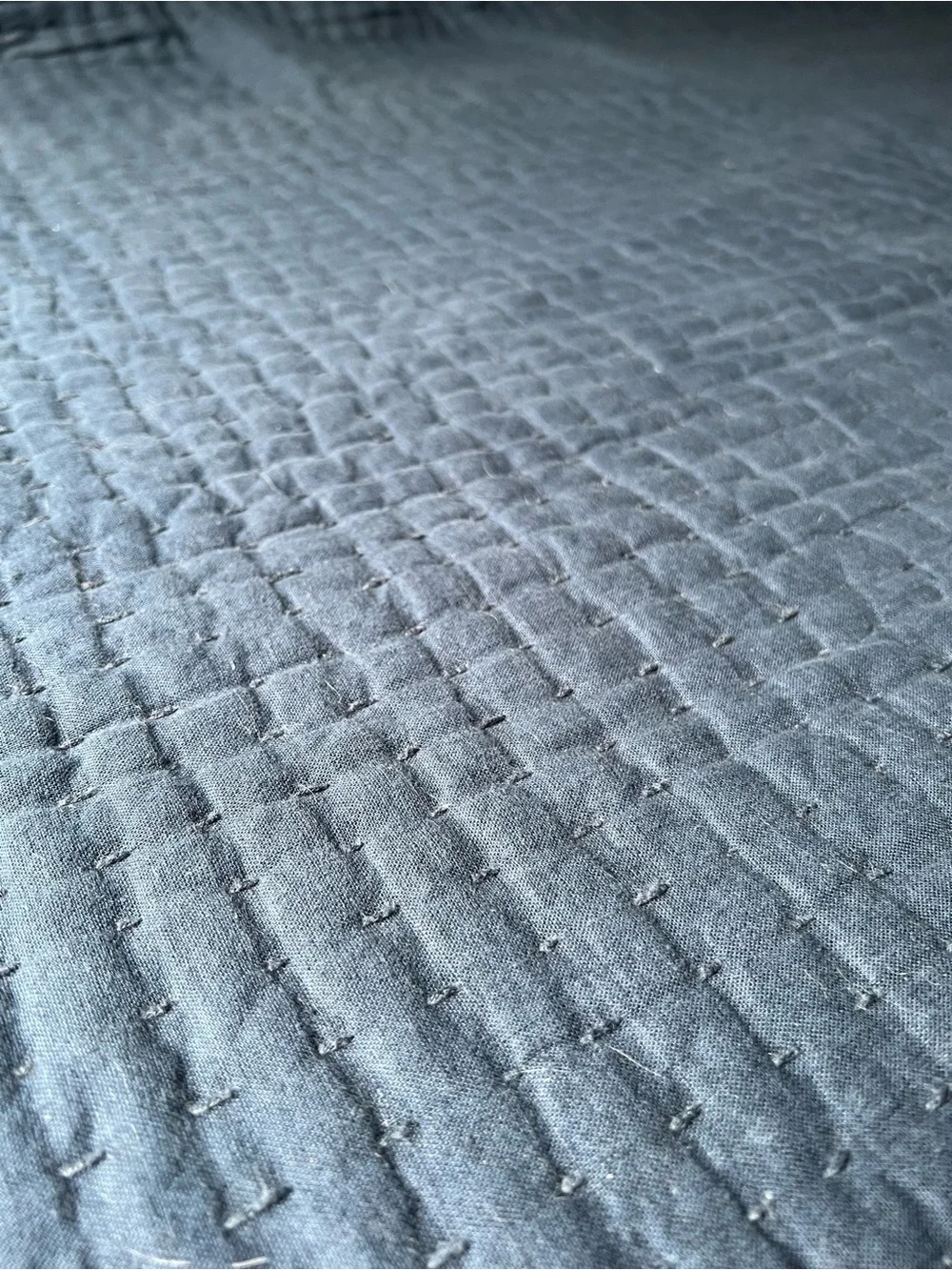 Pottery Barn Deep Navy Quilted Quilt (without shams)